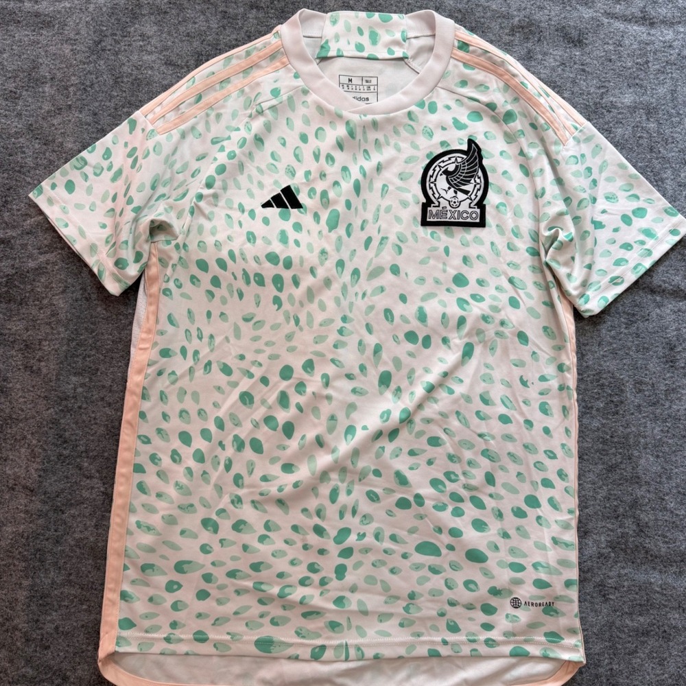 Adidas Mexico Authentic Women's Away Soccer Jersey 23/24 HS5184 Mens Medium